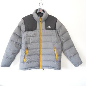 The North Face Massif Down 700 Down Jacket Grey Puffer Men’s Size L